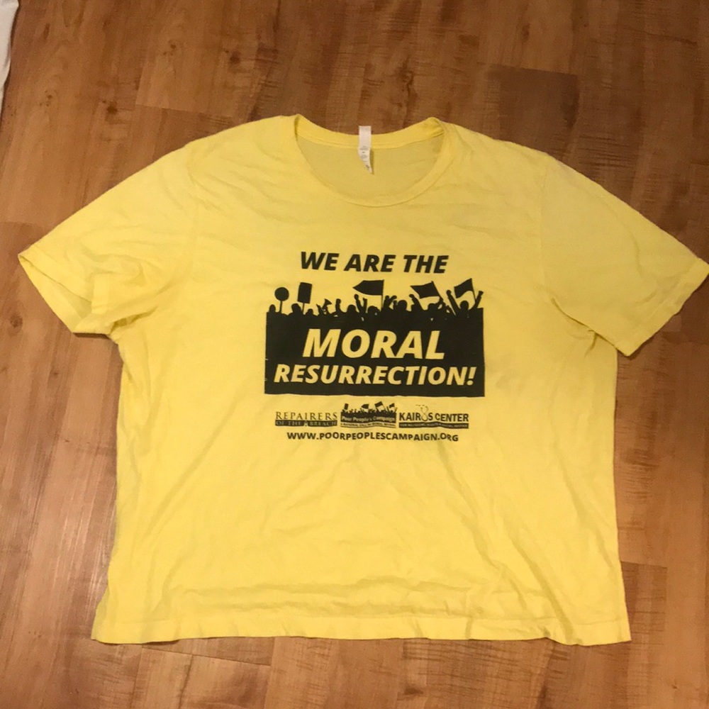 Gently worn, XXL t-shirt used for rallying